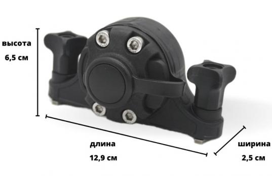Основание вертикальное для Т-паза черный FA-0005-T1