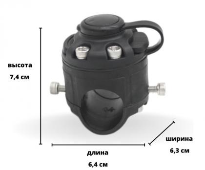Основание для леера черный FA-0004-T1