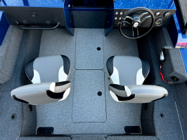 Лодка FISHPRO X5 c мотором YAMER EF100 (4T) (темно-синий) Транец (X) • В наличии