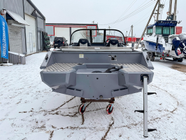 Лодка Volzhanka 50 Fish (серый)