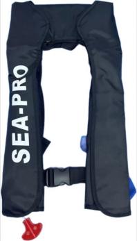 Спасательный жилет SEA-PRO автоматический черный