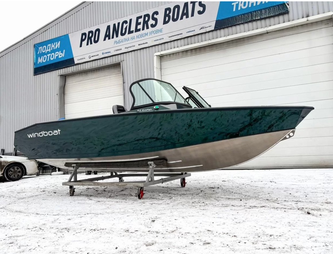 Windboat 6.0 EvoFish (XL) (зеленый металлик) - В наличии