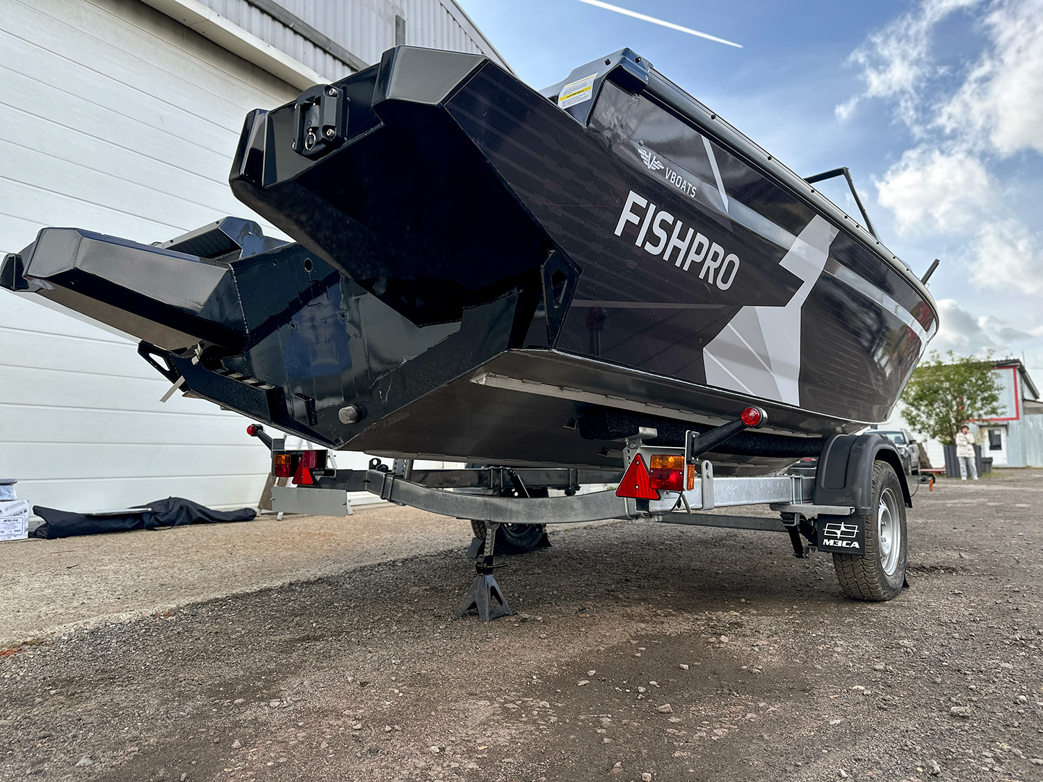 Лодка FISH PRO X5 (черный) - В наличии