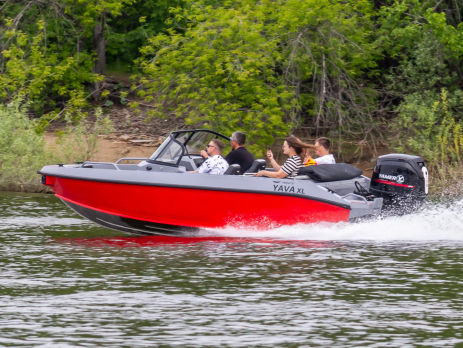 YAVA XL Fish с мотором YAMER EF130 (4T)
