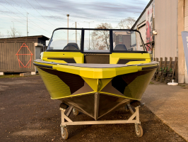 Лодка FISH PRO X5 (жёлто-зелёный металлик) - В наличии